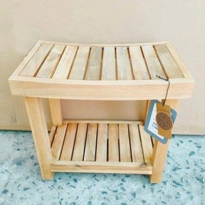 60-249845 Natural : Ghế Đôn Phòng Tắm, Ghế Phụ 